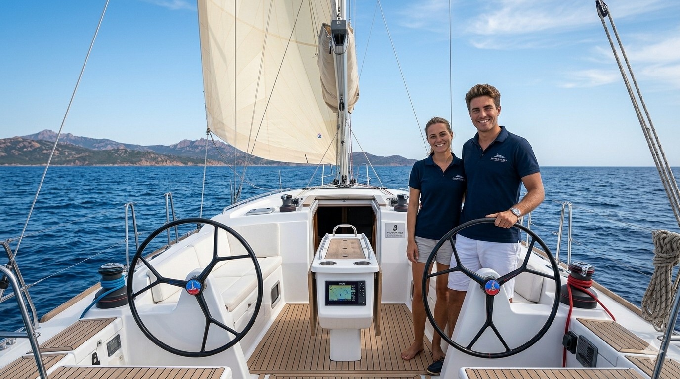 Comandante barca a vela